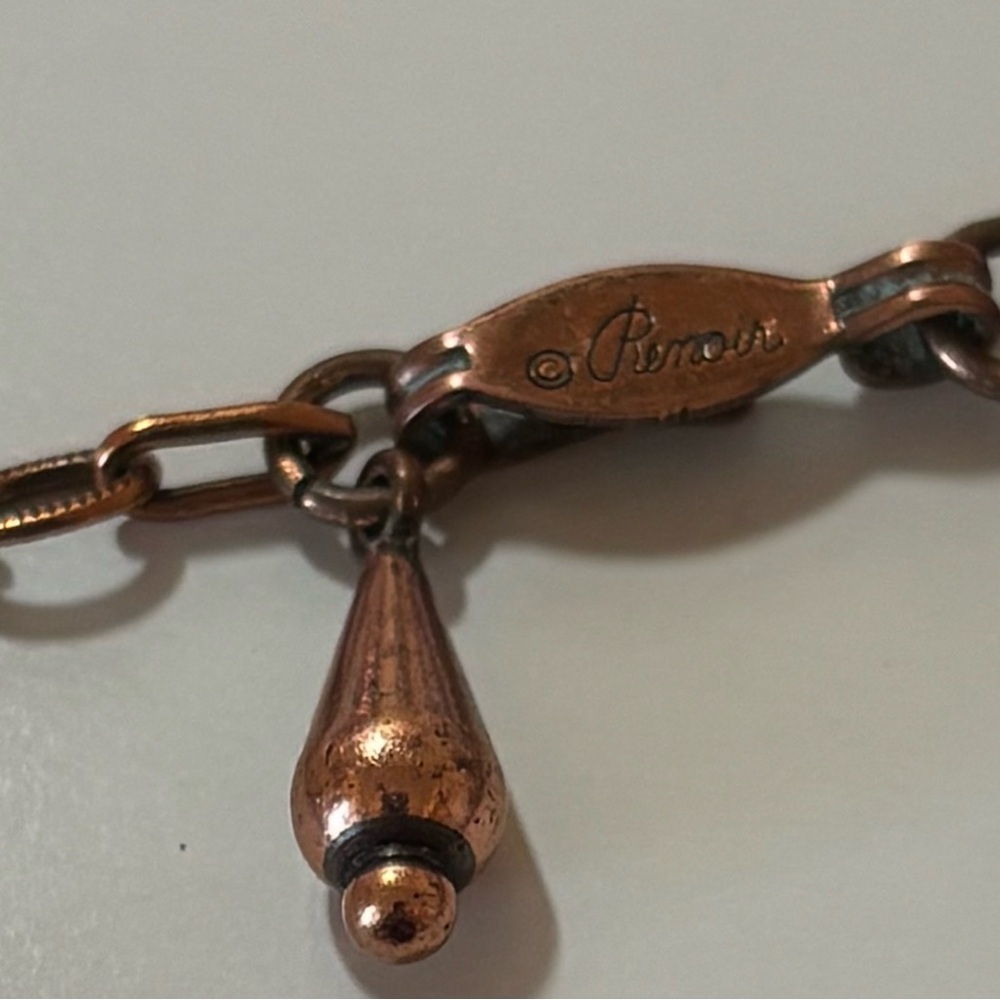 RENOIR COPPER NECKLACE - Picture 5 of 5